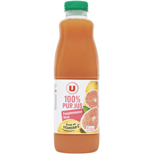 JUS DE PAMPLEMOUSSE ROSE