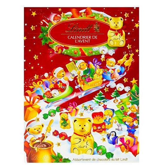 LINDOR Calendrier de l'Avent Lait 268g