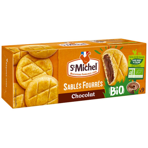 SABLÉS FOURRÉS CHOCOLAT