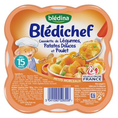 BLÉDICHEF CASSOLETTE LÉGUMES