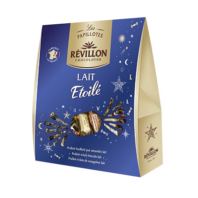 Papillotes Lait Etoilé Révillon