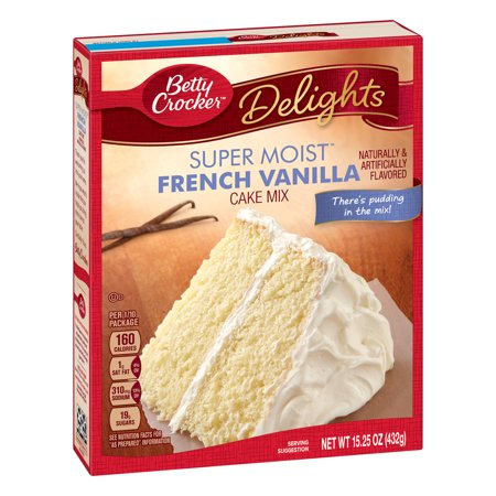 SUPER MOIST VANILLA CAKE MIX