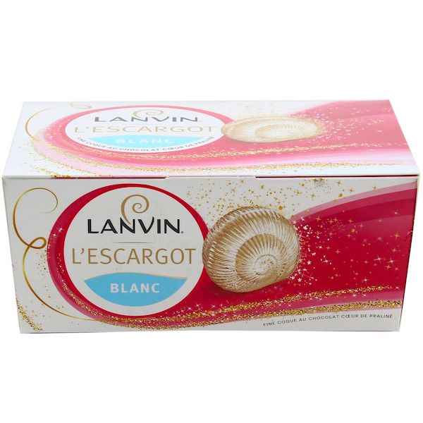 Chocolats Escargots Blancs Lanvin