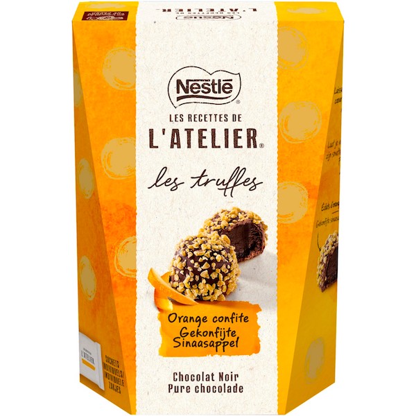 LES TRUFFES ORANGE CONFITE