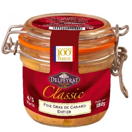FOIE GRAS DE CANARD ENTIER