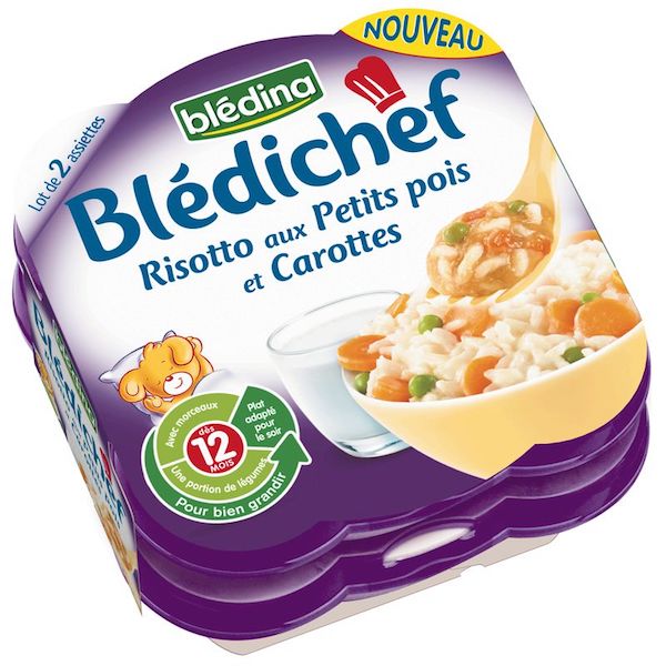 BLÉDICHEF RISOTTO PETITS POIS