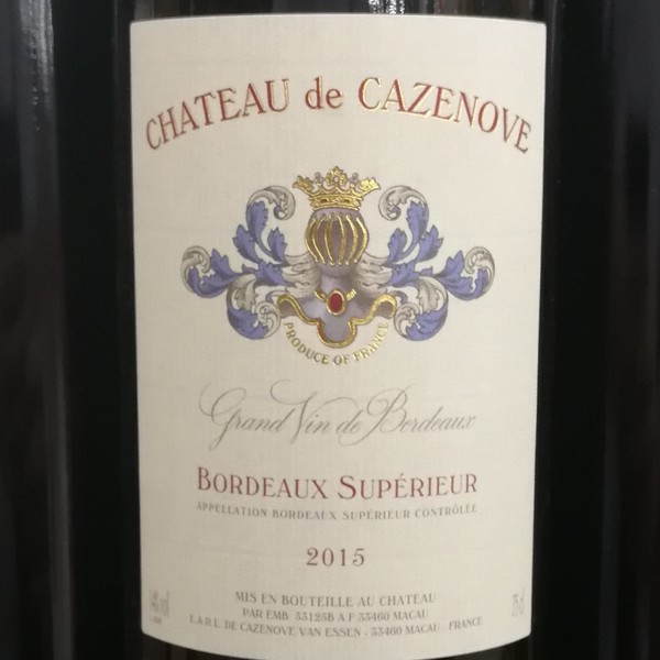 CHATEAU CAZENOVE