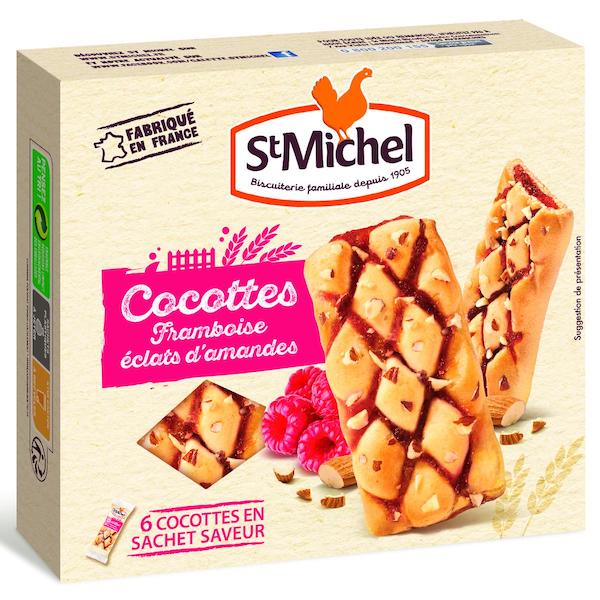 Cocottes Framboise éclats d'amandes