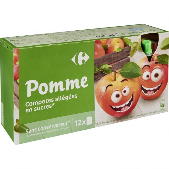 GOURDE POMME POMME x12