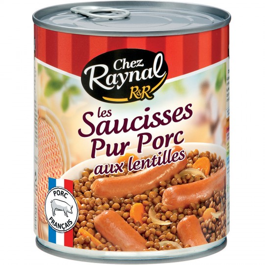 SAUCISSES LENTILLES