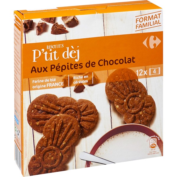 P'TIT DEJ PEPITES CHOCO