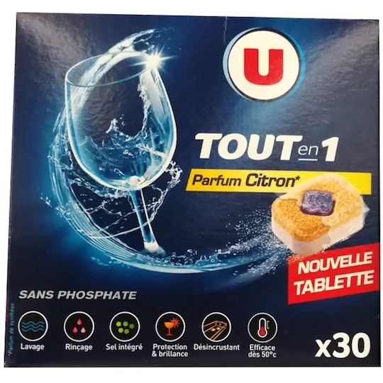 TABELETTES VAISSELLE CITRON