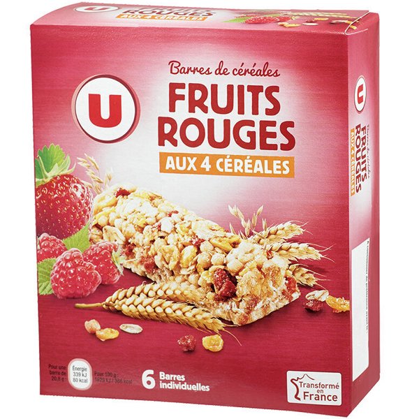 BARRES FRUITS ROUGES