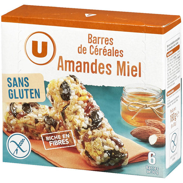 BARRES AMANDES MIEL