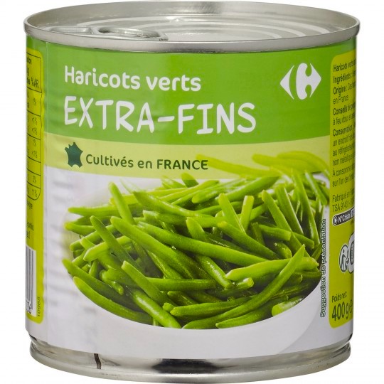 HARICOTS VERTS EXTRA FINS