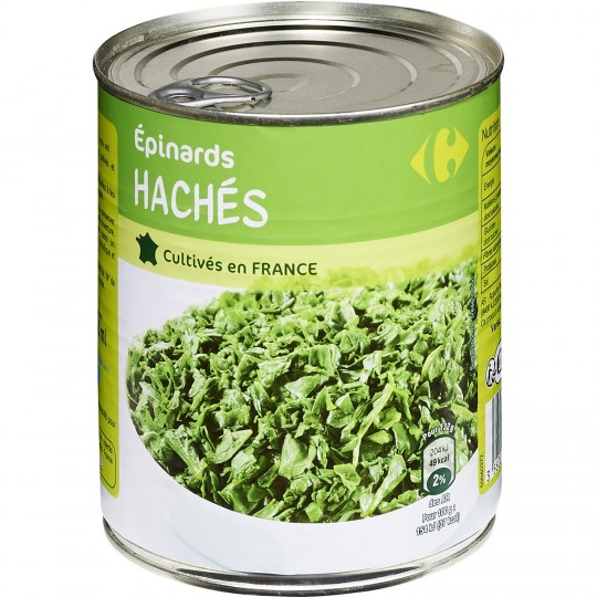 EPINARDS HACHÉS
