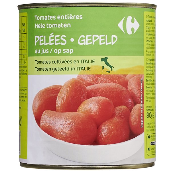 TOMATES ENTIÈRES