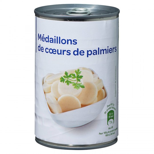 MEDAILLONS COEURS DE PALMIERS