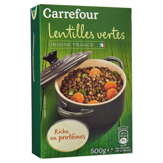 LENTILLES VERTES
