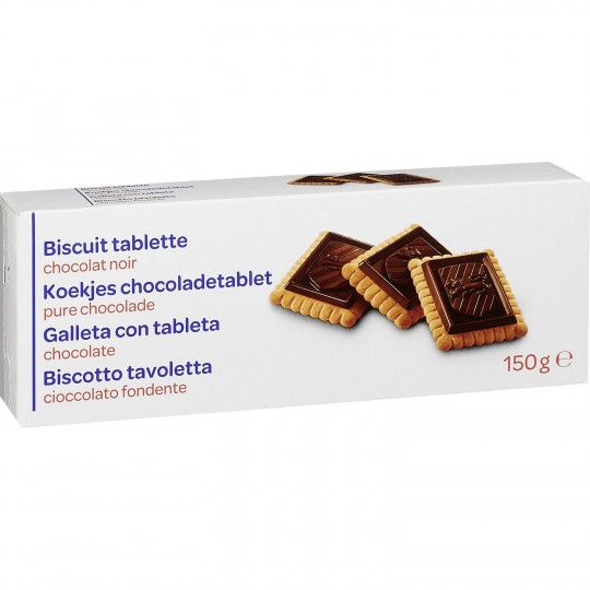 BISCUIT TABLETTE CHOCO NOIR