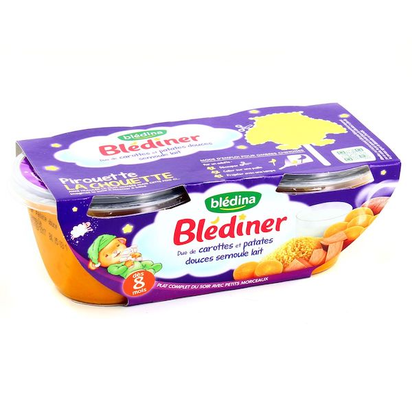 BLÉDINER CAROTTES SEMOULE LAIT