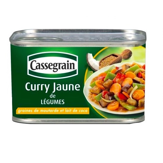 CURRY JAUNE LEGUMES