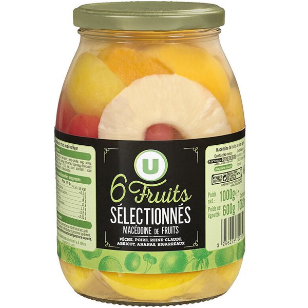 SÉLECTIONNÉS 6 FRUITS