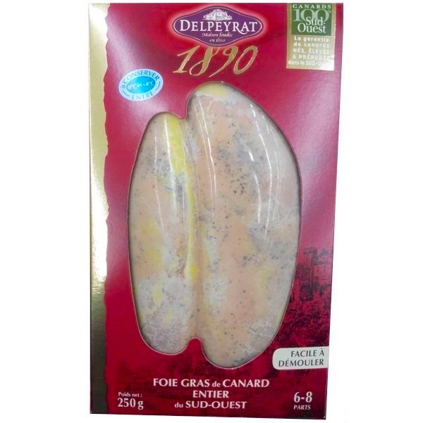 FOIE GRAS DE CANARD ENTIER