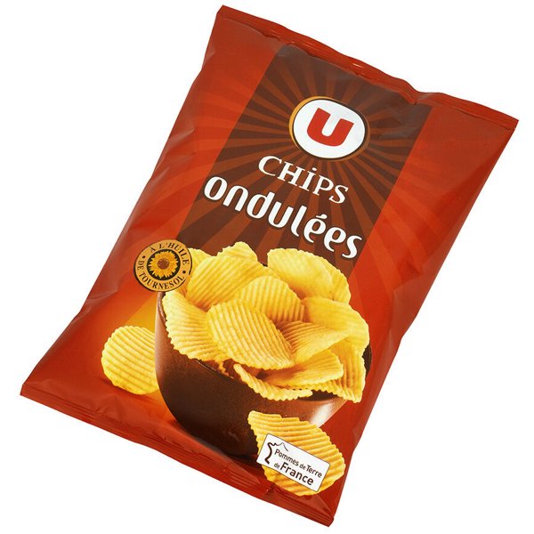 CHIPS ONDULÉES