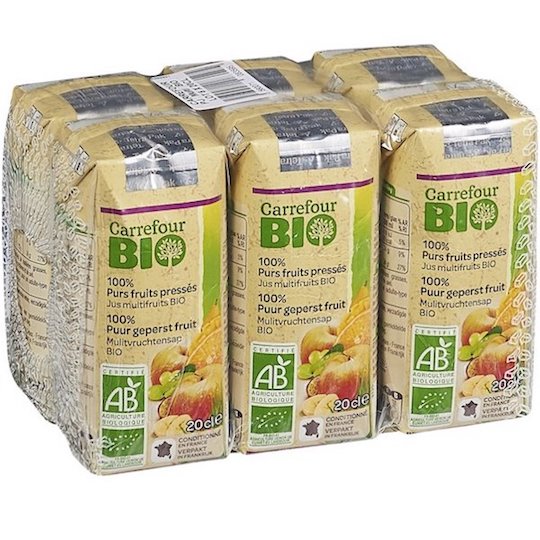 JUS MULTIFRUITS x6