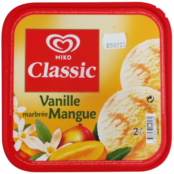 VANILLE MARBRÉE MANGUE