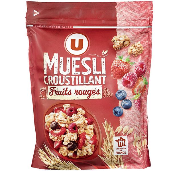 MUESLI FRUITS ROUGES