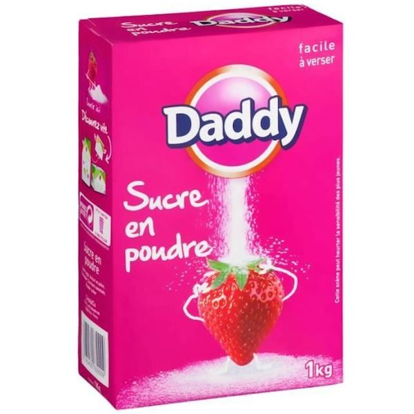 Sucre en poudre DADDY