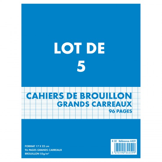 CAHIERS DE BROUILLON