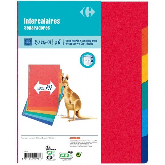 INTERCALAIRES A4
