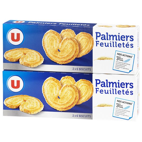 PALMIERS FEUILLETÉS