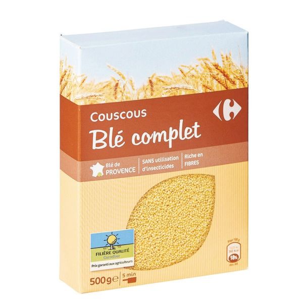 COUSCOUS BLÉ COMPLET