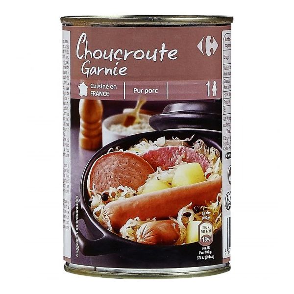CHOUCROUTE GARNIE