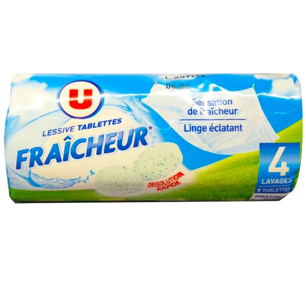 LESSIVE TABLETTES FRAICHEUR