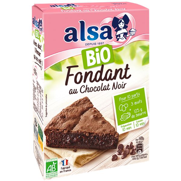 FONDANT CHOCOLAT NOIR BIO