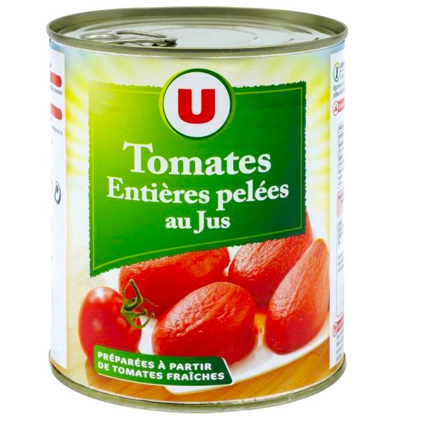 TOMATES ENTIERES PELEES