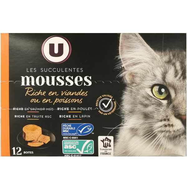 MOUSSES VIANDES POISSONS