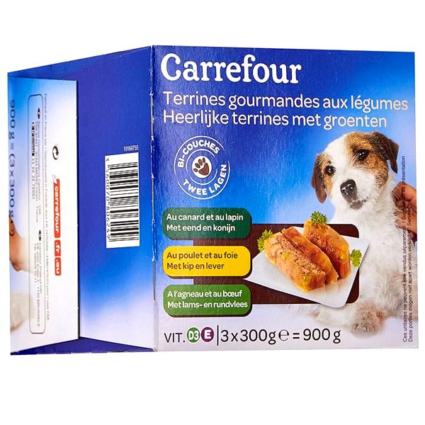 TERRINES CANARD POULET AGNEAU