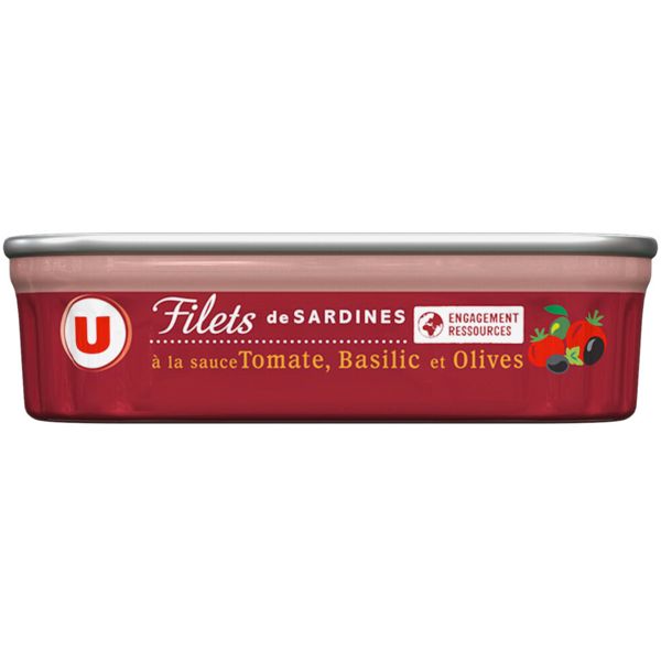 FILETS DE SARDINES TOMATE