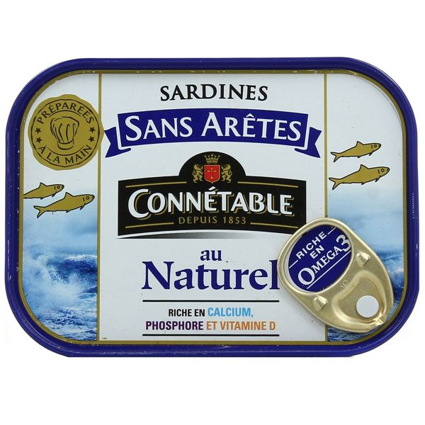 SARDINES AU NATUREL