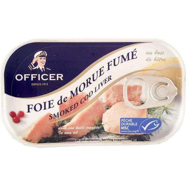 FOIE DE MORUE FUMÉE