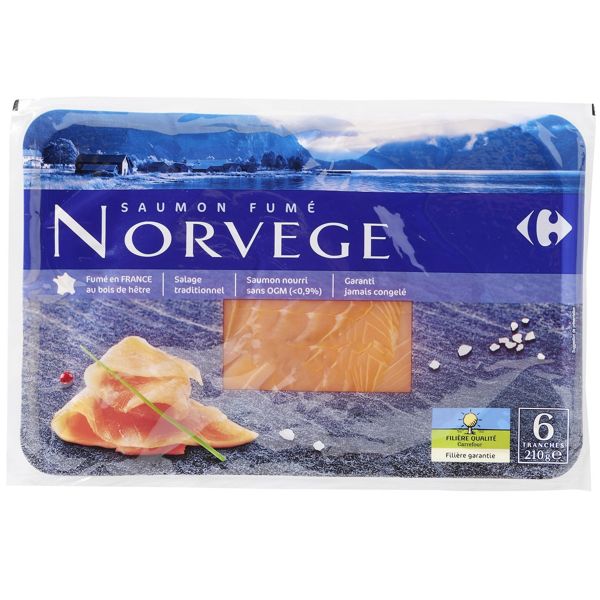 SAUMON FUMÉ NORVEGE