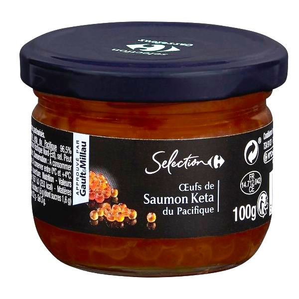 OEUFS DE SAUMON KETA