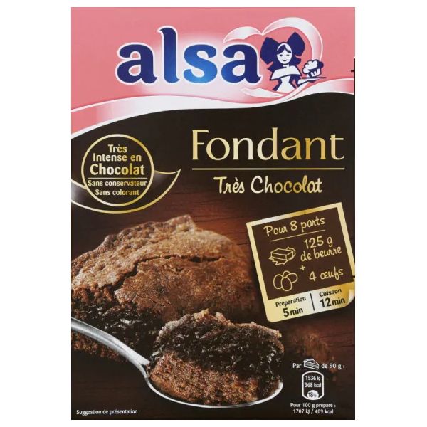 FONDANT TRES CHOCOLAT