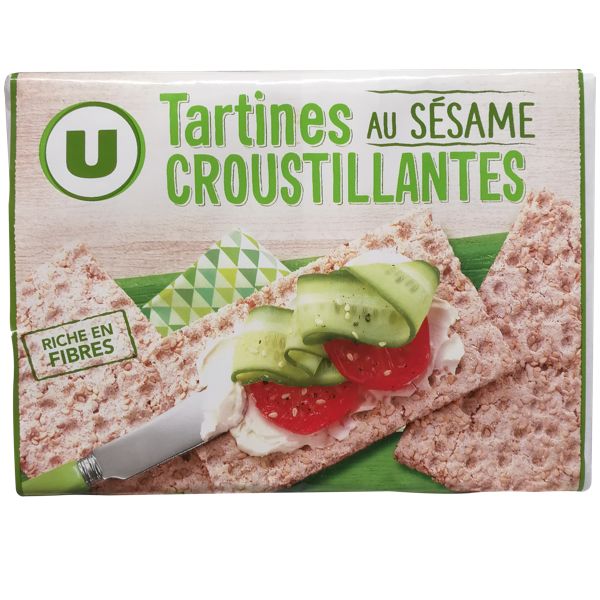 TARTINES CROUSTILLANTES SESAME